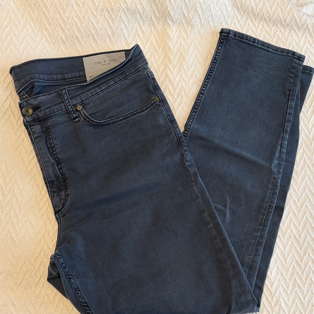 rag & bone Men's Slim Fit Jeans in Deep Navy